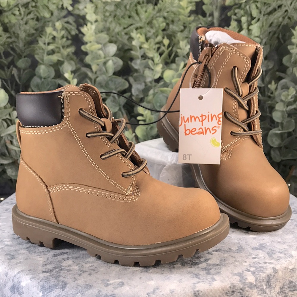 Jumping Beans Donduri Wheat Zip-Up Casual Hiker Toddler Boys 8T🌟NWT&NIB🌟
